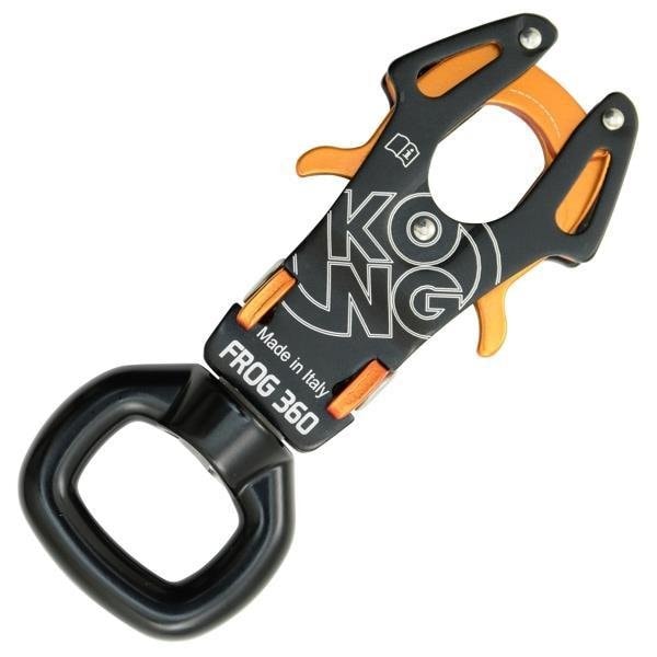 130 mm Length, 12.7 mm Gate Opening, Aluminum Alloy, Black/Orange